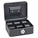 Produktbild Sax Geldkassette mit Zahlenschloss, extra Starkes Schloss, 20 x 16 x 9cm, Medium, Schwarz, 0-822-19