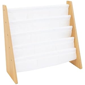Humble Crew Kids Bookshelf, Montessori Front Facing Toddler Bookcase 4 Tier — photo 4 of 6