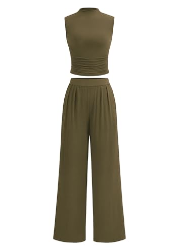 PRETTYGARDEN 2 Piece Sets for Women Summer 2025 Airport Travel