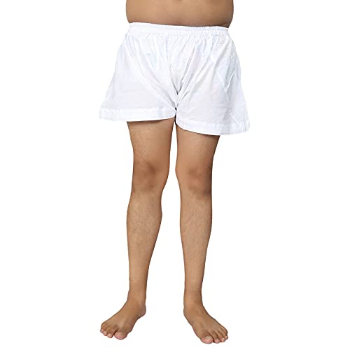 bismaadh Pure Cotton Readymade Soft, Elastic Stretchable Unisex Sikhi Kachhera Pack of 1-picture-45