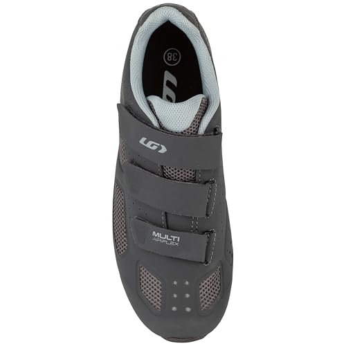 Louis Garneau, Women's Multi Air Flex II Bike Shoes for Indoor Cycling, Commuting and MTB, SPD Cleats Compatible with MTB Pedals, Asphalt, 403