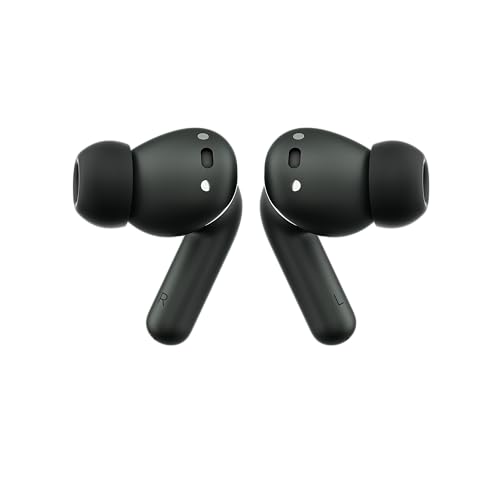 Image of Motorola Moto Buds+ Bluetooth Headphones Gray (Forest Grey)