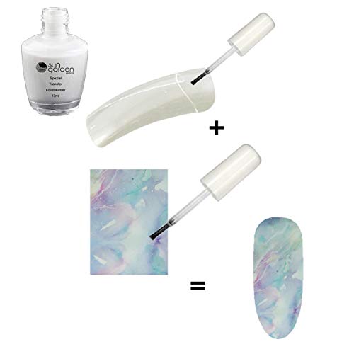 Spezial Nagelfolien Kleber 13 ml - Kleber für Transfer Nagelfolie Nagel Folie – Nagelfolienkleber für Fingernägel… – Bild 6