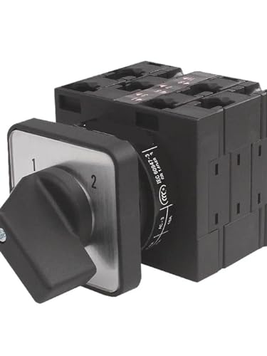 Commutateur à came rotatif triphasé LW42-32/3 inverseur de source de courant 32A double moteur