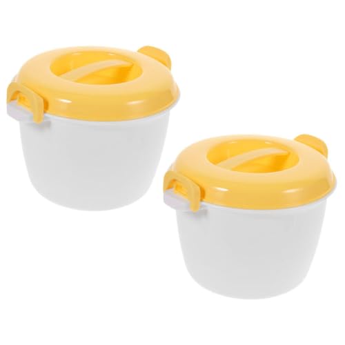 ANSNOW Máquina para Hacer Arroz en Microondas, 2 Piezas, Olla Arrocera para Microondas, Mini Olla Arrocera, Vaporizador Portátil, Olla para Pasta, Olla para Cocinar Sopa, Arroz, Pollo, Vaporizador d ANSNOW Máquina para Hacer Arroz en Microondas, 2 Piezas, Olla Arrocera para Microondas, Mini Olla Arrocera, Vaporizador Portátil, Olla para Pasta, Olla para Cocinar Sopa, Arroz, Pollo, Vaporizador d