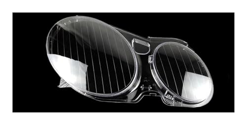 Couvercle phare voiture en verre premium pour Benz W211 E350 E300
