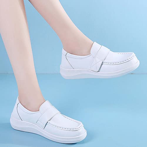 Image of Nurse Shoes for Women Nursing Shoes Zpatos para Trabajar en Restaurante de Mujer Flats for Women