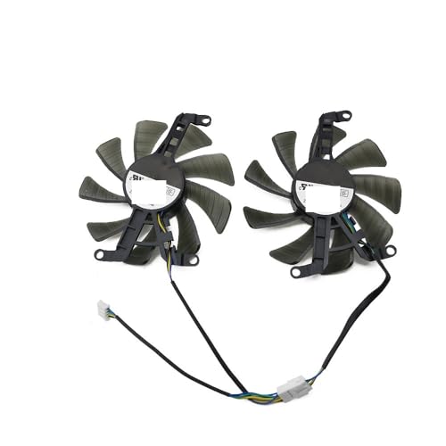 2個/ロット T129215SU 85mm 4ピン RTX2070 GPUクーラー Galax Geforce RTX 2070 2060 Super Will グラフィックカードファン用