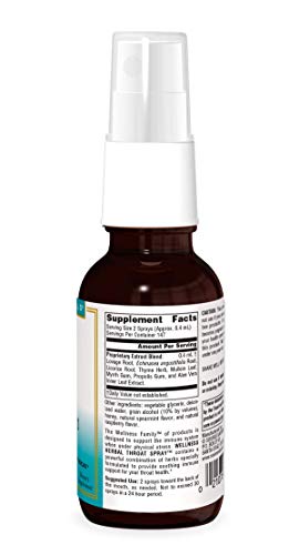 Source Naturals Wellness Herbal Throat Spray - For Immune System Support - 2 Fluid Oz #TOP2