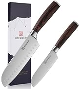 Amazon | KEEMAKE 三徳包丁 ダマスカス 180mm 67層 VG10 ステンレス