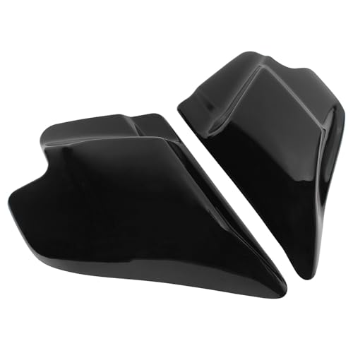 Couvercle latéral de carénage noir ABS pour Harley Touring FLHR 1997-2007