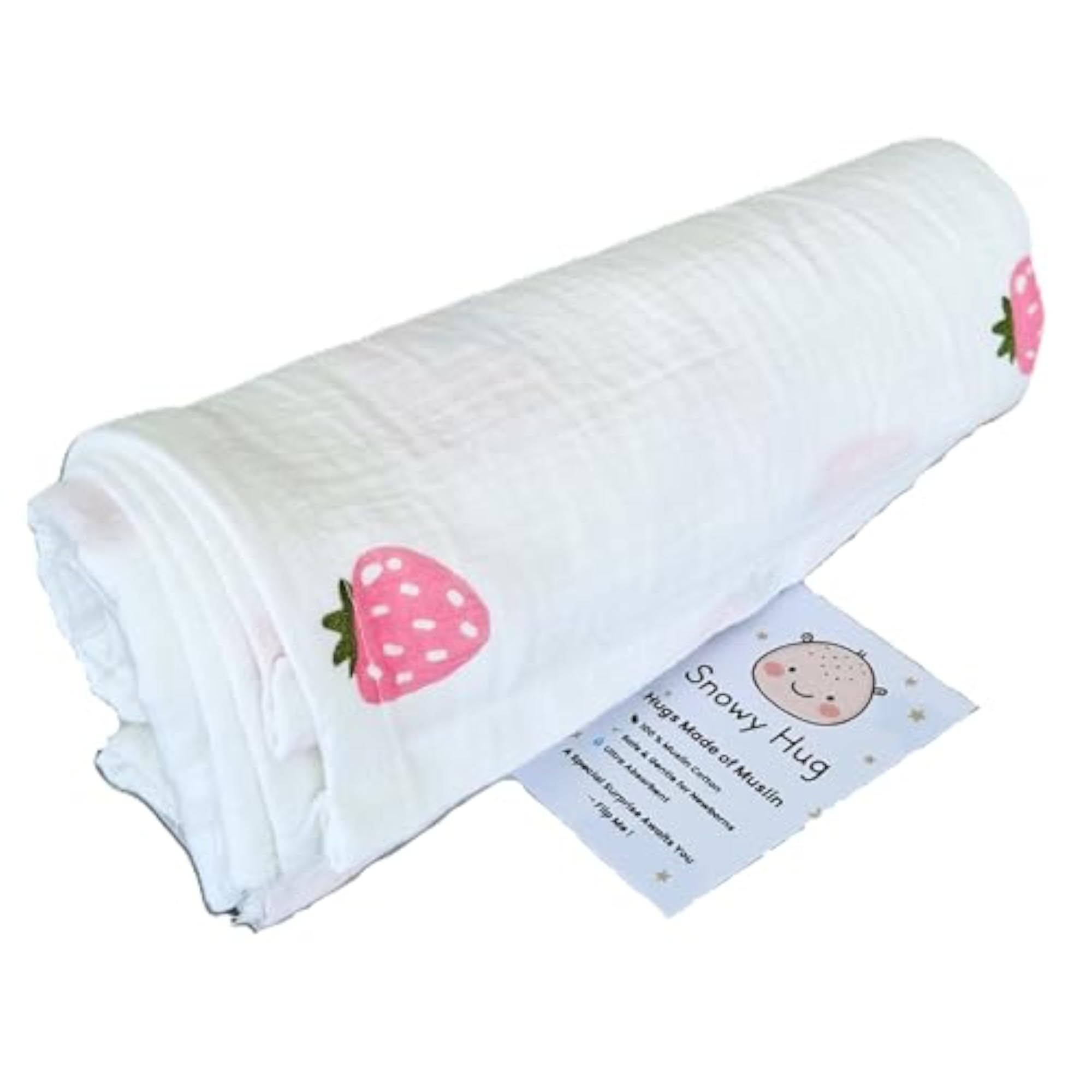 Baby Swaddle for New Born, Large Cotton Cloth Bath Wrap Towel