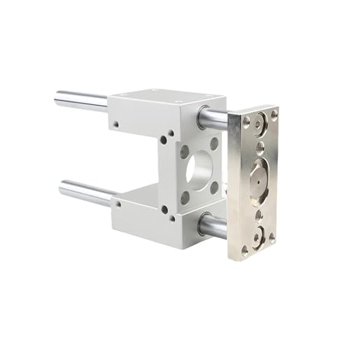 Guide lineaire pour cylindre pneumatique SC32-100 et support d'installation robuste - 7
