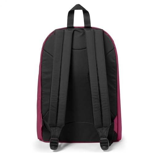 Image of EASTPAK Out Of Office - 31L Backpack with Dual Compartments, 14-inch Laptop Tablet Sleeve, Utility Pocket, Bottle Holder, Wine Burgundy