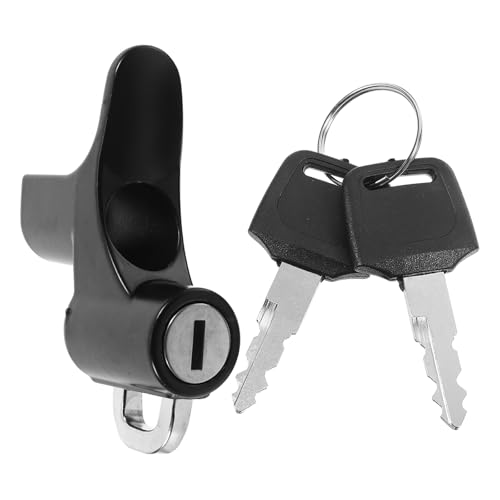 Candado para casco de moto con fijación segura y sistema antirrobo ligero