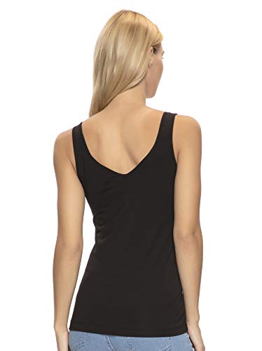 Image of Felina Reversible Cotton Womens Tank Top | 4-Pack