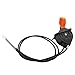 Nakkaa AM140333 Throttle Choke Cables Replacement for X300 X304 X305R X310 X320 X324 X340 Lawn Mower Cable