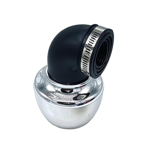 Filtre à air performant pour moto et scooter 50cc à 200cc argent