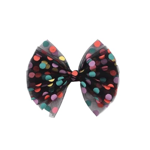 Pinces à cheveux chics en dentelle pour filles avec paillettes lot de 6