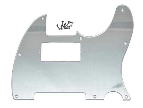 Nota importante: ci sono solo 2 (non 3) fori per viti di montaggio per il pickup humbcuker; il battipenna è realizzato in plastica, ha pellicole plastiche che devono essere rimosse dopo l'installazione