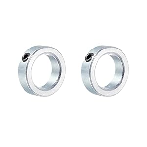 Sourcing Map 2Pack Schaftring Stellringe mit Klemmverschluss