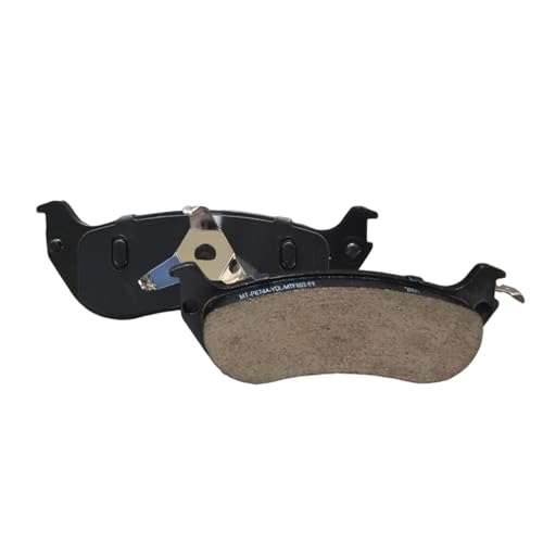 Image of Detroit Axle - Rear Brake Pads for 96-02 Ford Crown Victoria | Lincoln Town Car Mercury Grand Marquis, Ceramic Brake Pads 1996 1997 1998 1999 2000 2001 2002 Replacement