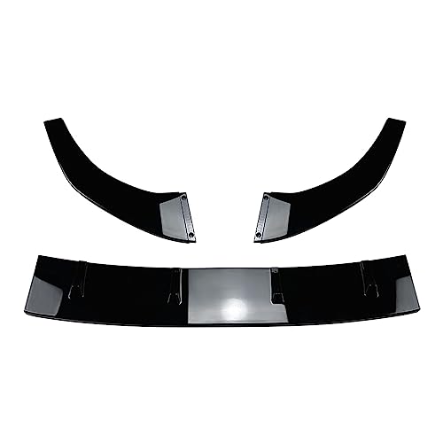 Becquet de pare-chocs avant noir laqué pour Audi A3 S3 8Y Berline