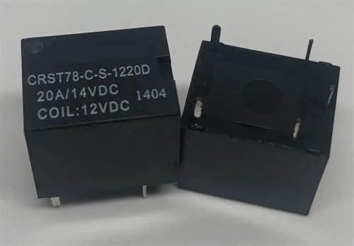 Relé 5 pines CRST78-CS-1220D de 12V y 20A para control automotriz