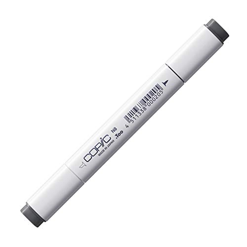 Copic Marker with Replaceable Nib, N8-Copic, Neutral Gray