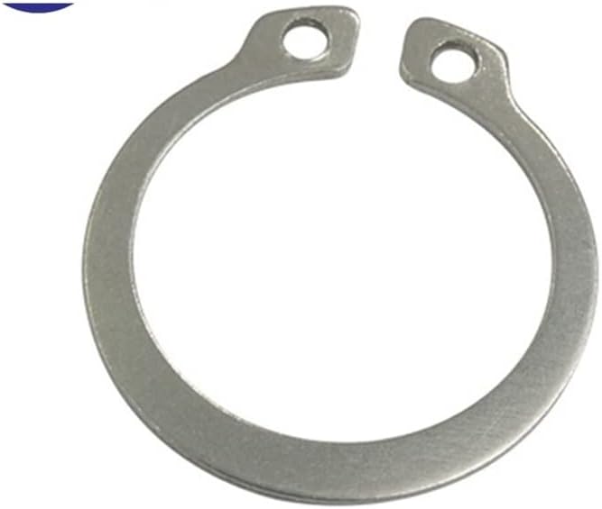 C-Clip Circlips 50Pcs M8-M18 Gourd Stainless Steel Shaft C-Type Elastic External Circlip Retaining Ring Clamp Spring Lock Washer(M11)