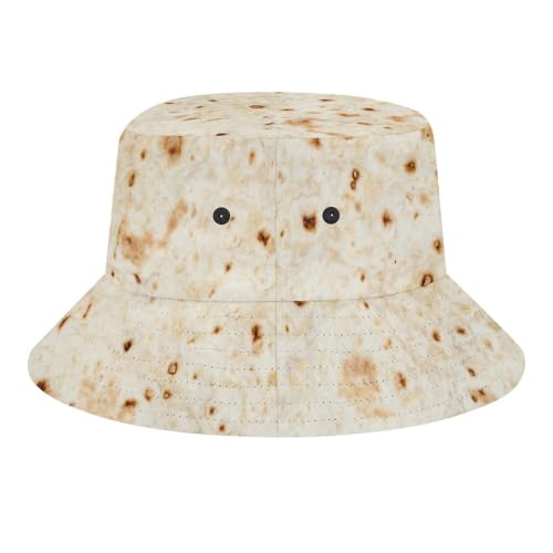 Image of Food Golden Corn Bucket Hats Unisex Washed Cotton Lightweight Outdoor Summer Beach Sun Hats Men Women Bucket Hat for Travel