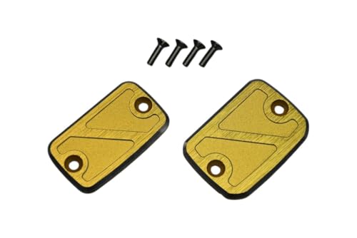 Bouchons liquide frein DUCATI Monster 796 en aluminium CNC anodisé or