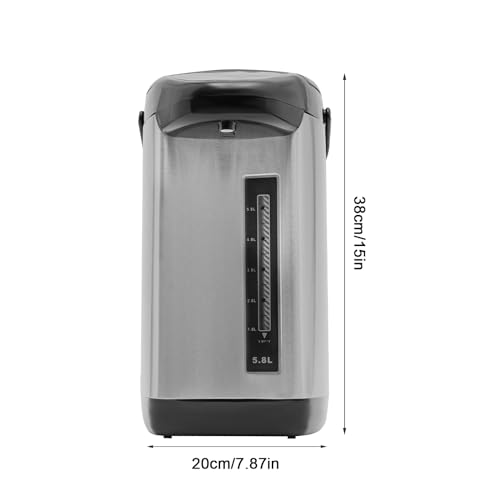 Tetera Eléctrica 4L Acero Inoxidable 750W Negro miniatura 5