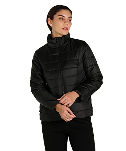 PUMA Ess+ Padded Jacket, Chaqueta Mujer, Negro (Black), S