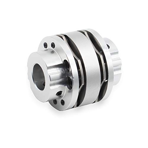 WAAZVXS Coupler Disc Couplings D50L60 D56L64 High Stiffness 10-20mm 12-24mm Shaft for Motor Encoder Set Screw (Inner Diameter : LEG2 D D56L64)