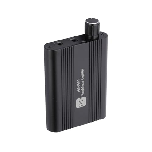 Bloepum Upgrade Bluetooth HiFi Headphone Amplifier Headphone Amplifier 3.5mm Stereo Audio Out 16-300ohm with Switch Powered
