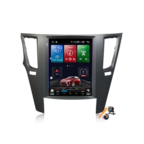 Autoradio 2 Din Android 14 pour Subaru Outback 4 et Legacy 5 avec GPS