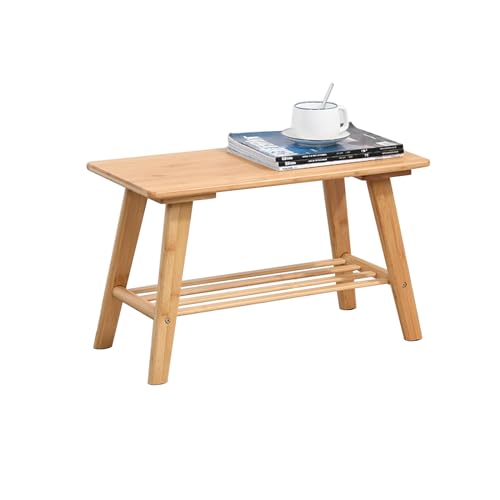 Tabouret à langer de luxe en bois massif pour une entrée moderne raffinée