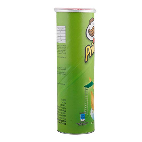 Pringles Potato Crisps - Sour Cream & Onion, 107g
