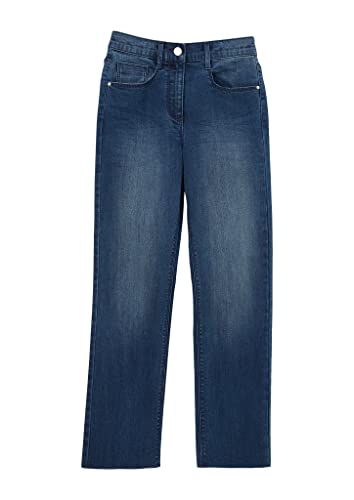 Vaqueros Tobilleros Rectos s.Oliver Junior en Color Azul para Muchachas Talla 140