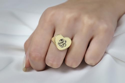 Bague dragon chinois gravé : un bijou unique pour affirmer votre style