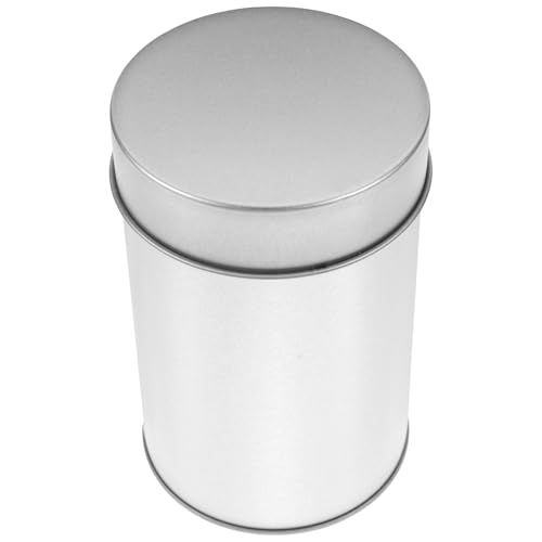 Lurrose Barattolo di Latta la Conservazione del tè Coperchio Ermetico, Contenitore per tè Sfuso Piccolo e Resistente, Organizer Alimenti per Casa, Ufficio e Viaggi