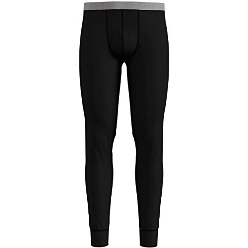 Odlo Herren Funktionsunterwäsche Lange Hose 100% MERINO 200 GRAMM, black,...