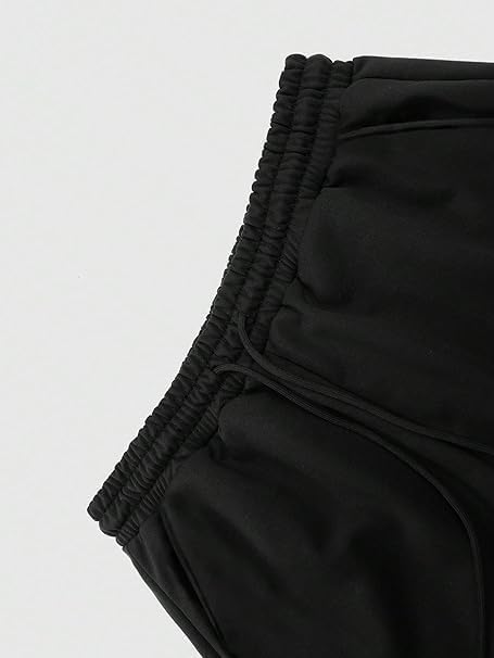 Image of Men's Premium Fleece Sweatpants, Soft Lightweight Lounge Pants with Elastic Drawstring Waist, Casual Athletic Straight-Leg Pants,