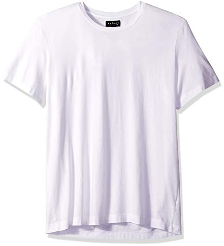 VELVET BY GRAHAM & SPENCER Men's Howard Short Sleeve T-Shirt, White, Medium