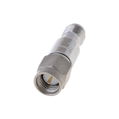kobeIeen Attenuator 2W 8G DC-6GHz 8GHz Coaxial Fixed Attenuators 40DB/30DB/20DB/10DB/6DB/3DB Fixed Connectors