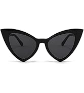 FEISEDY Retro Cat Eye Sunglasses for Women Fashion Vintage Cateye Sun Glasses B2235