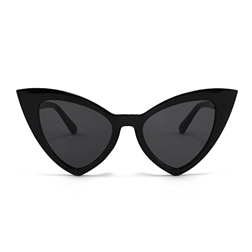 FEISEDY Retro Cat Eye Sunglasses for Women Fashion Vintage Cateye Sun Glasses B2235