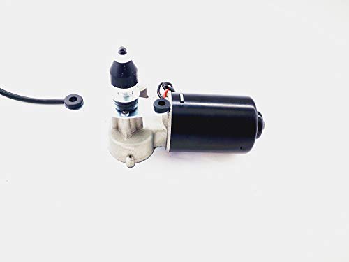 Image of 12V Electric UTV Windshield Wiper Motor Kit Fits Polaris Ranger RZR Kawasaki Honda Pioneer Golf Cart Agriculture Vehicle,110 Degree Swing Motor Wipers