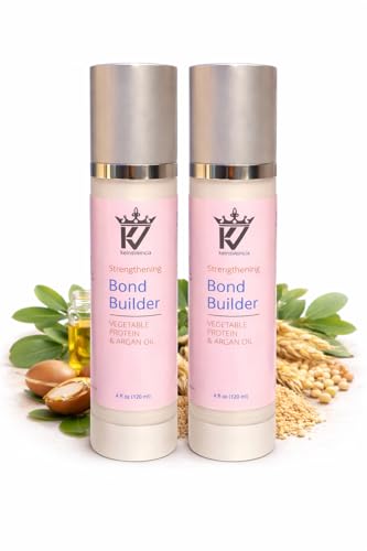 KeinsVenicia Strengthening Bond Builder, Repairing Treatment for Dry & Damaged Hair, Concentrated Formula with Argan Oil & Vegetable Protein, Repairs & Strengthens All Hair Types (2)